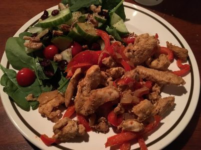 Fajitas au poulet