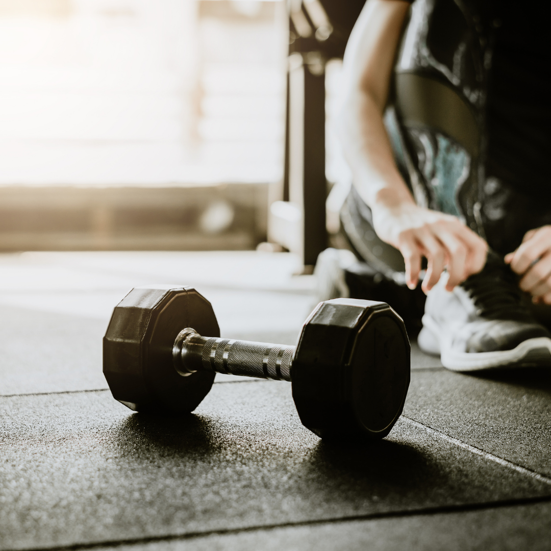 haltères équipement Fitness et moi
